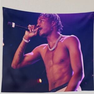 Lil tjay tapestry and poster frame